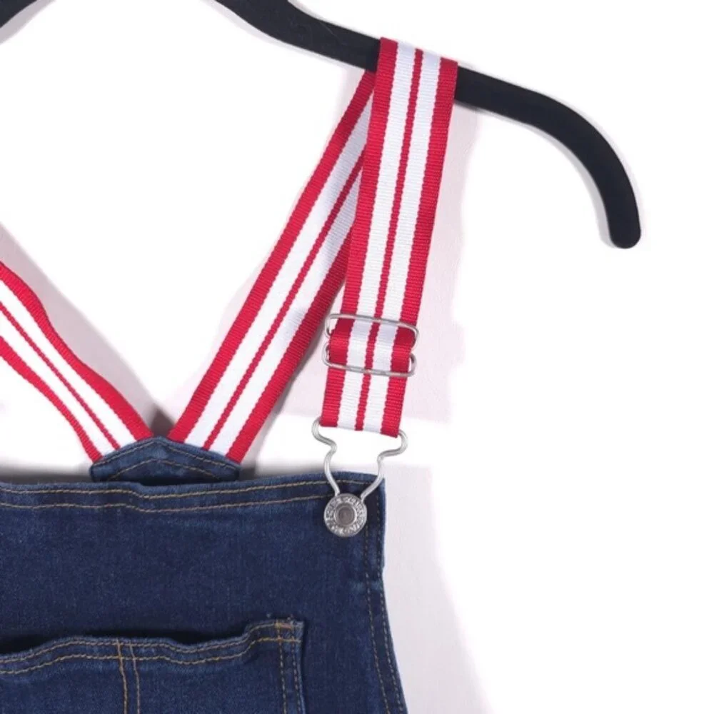 Levi’s OVERALL Girlfriend Adjustable‎ Shoulder Straps Size 14 Reg Girls